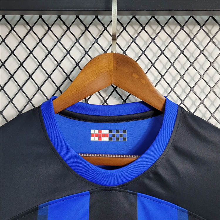 23/24 Inter Milan Home Blue Soccer Jersey Football Shirt - Click Image to Close